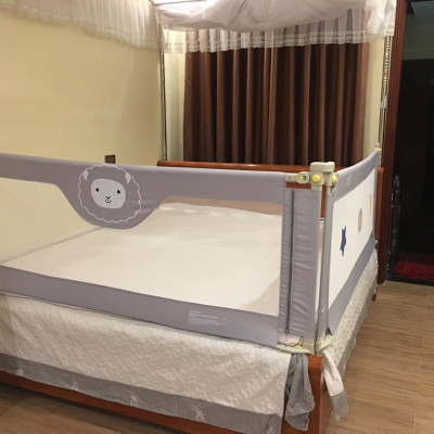 Combo 03 thanh chắn giường cho bé UMOO nâng cấp mới nhất, hạ được 1 bên (gồm 2 thanh 2m và 1 thanh 1m8)