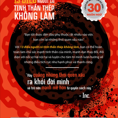 13 điều người có tinh thần thép không làm (13 Things Mentally Strong People Don