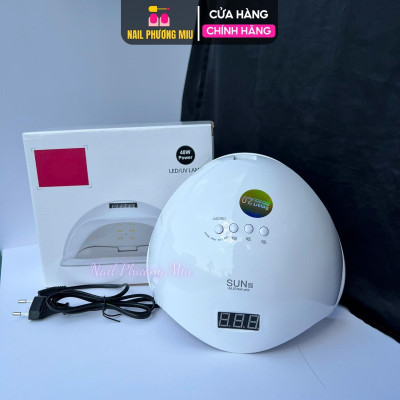 Máy Hơ Móng Sun 5 Tem Xanh 48W, 24 Bóng Đèn LED Nhanh Khô, Nhỏ Gọn Làm Nail, Cảm Biến Thông Minh, Nhiều Chế Độ Hơ