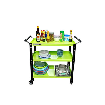 Xe đẩy thức ăn 3 tầng thép sơn tĩnh điện Stronger Tool