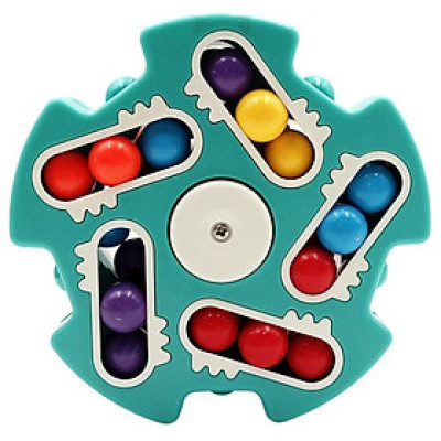Đồ Chơi Rubik Hạt Con Quay Hồi Chuyển - Shenzhen 1689-1 - Xanh Ngọc