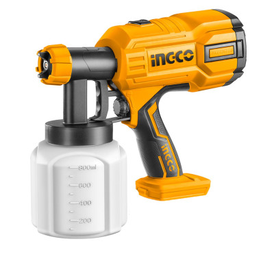 MÁY PHUN SƠN DÙNG PIN 20V (0.1-0.2BAR) INGCO CSGLI2001 - HÀNG CHÍNH HÃNG