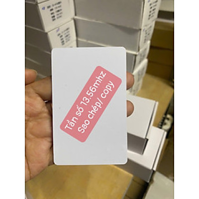 Thẻ từ Copy/ sao chép tần số 13.56Mhz ( Mifare) dạng card - Hàng nhập khẩu