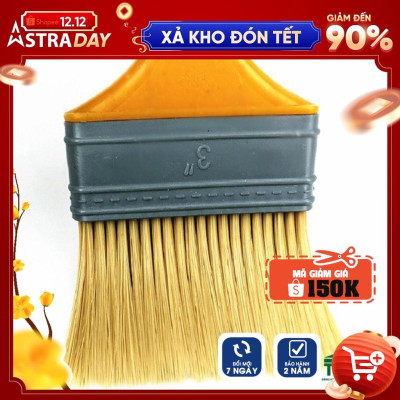 Cọ Quét Sơn Đa Năng Loại Tốt Cán Nhựa Lông Dài Mịn 4.1cm Đủ Size