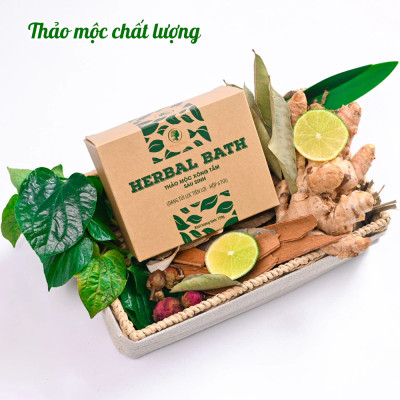 Combo 2 hộp thảo mộc xông tắm sau sinh Wonmom 150Gr ( Loại mới: 6 Túi/Hộp )