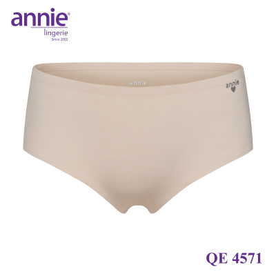Quần lót nữ đúc su không đường may lưng cao annie lingerie QE 4571 mềm mịn co giãn 4 chiều