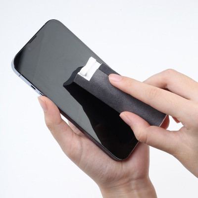 Bình Xịt Khử Khuẩn, Kiêm Khăn Lau Kai Clear Dành Cho Màn Hình Điện Thoại, Máy Tính Bảng, MAC, LAP Siêu Sạch 2 IN 1, Tặng Kèm Chai Dung Dịch - Hàng Nhập Khẩu