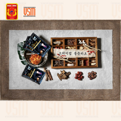 VSM - Ginseng House - Chiết Xuất Đông Trùng Hạ Thảo & Hồng Sâm Hàn Quốc 6 Năm Tuổi -Hộp 30 gói 