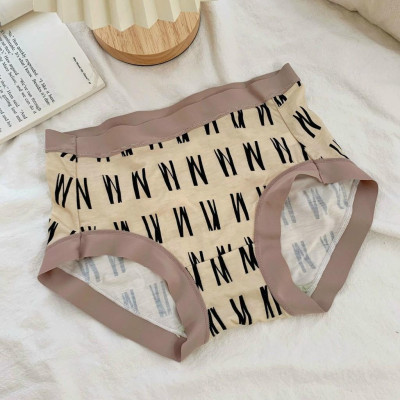 Combo 5 Quần Lót Nữ Cotton Lụa Lưng Cao Nhiều Họa Tiết 6196 – Êm Ái, Che Bụng, Thoáng Mát