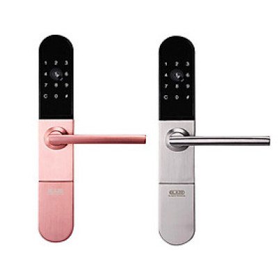 Khóa điện tử Bluetooth S202T, dùng mật khẩu, chìa cơ cho cửa mở ( nhôm xinfa), màu bạc