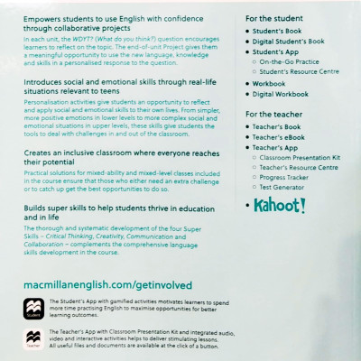 Sách ngoại văn: Get Involved! A1+ Workbook and Digital Workbook