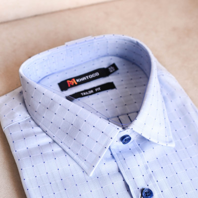 Áo sơ mi nam Khatoco tay dài