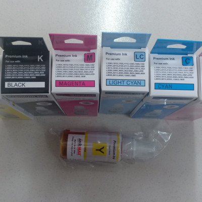 (Bộ 6 màu) Mực nước máy in Epson T664 L300 / L310 / L350 / L360 / L1300 / L100 / L120 / L200 / L210 / L565 ... - HÀNG NHẬP KHẨU