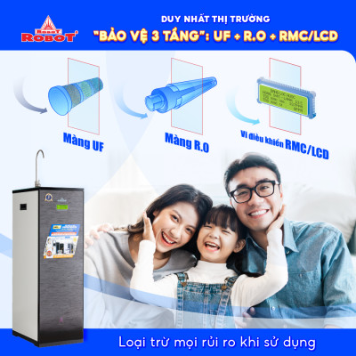Máy Lọc Nước R.O + UF + Hydrogen Reno Pro 239GK-UR - Hàng Chính Hãng