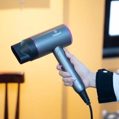 Máy sấy tóc ion gấp gọn Kalpen HD3 công suất 1800W công nghệ Đức, bảo hành 2 năm - Hàng chính hãng