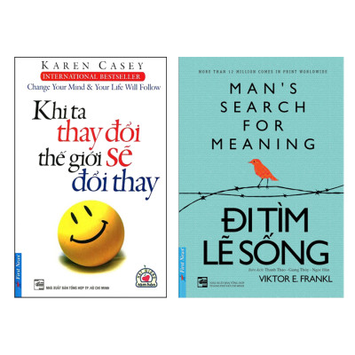 Combo Khi Ta Thay Đổi Thế Giới Sẽ Đổi Thay (Tái Bản 2016) + Đi Tìm Lẽ Sống (2 cuốn)