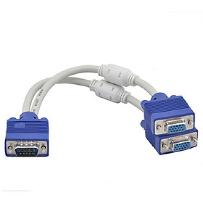 Cáp chia VGA 1 cổng ra 2 cổng - Hàng Nhập Khẩu