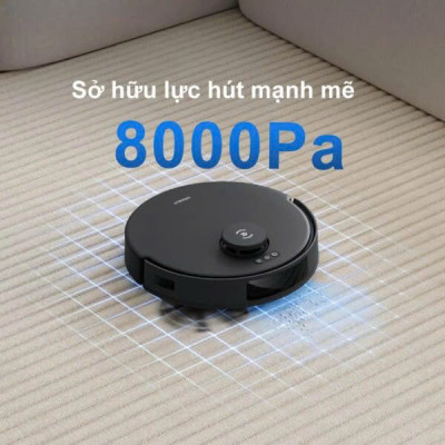[GIÁ TẠI KHO] - Robot Hút Bụi Lau Nhà Ecovacs Deebot N20 Pro - Bảo hành 12 tháng - Hàng chính hãng Ecovacs