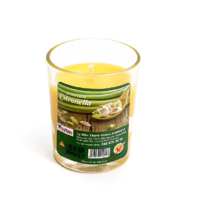 Hộp 6 ly nến thơm votive Eden Candle FTRAMART EDC0016 Citronella (Hương sả chanh)