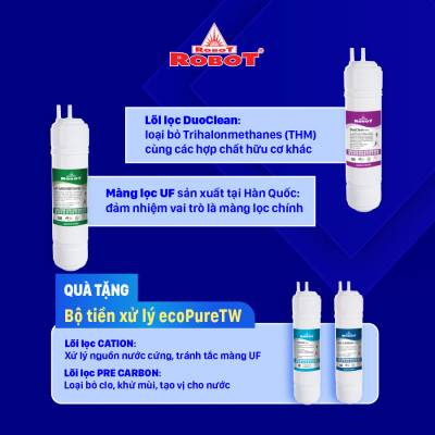 Máy Lọc Nước Điện Giải Ion Kiềm ROBOT ionMega 97 - Hàng Chính Hãng