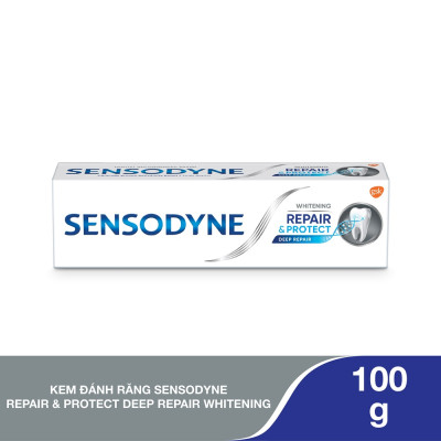 Kem Đánh Răng Sensodyne Repair & Protect Deep Repair Whitening 100g