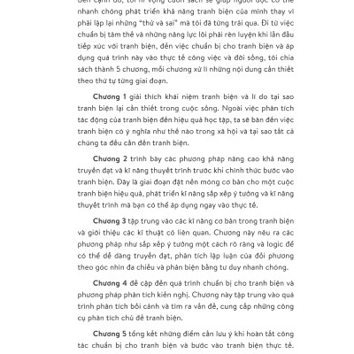 Tranh Biện Sao Cho Đúng