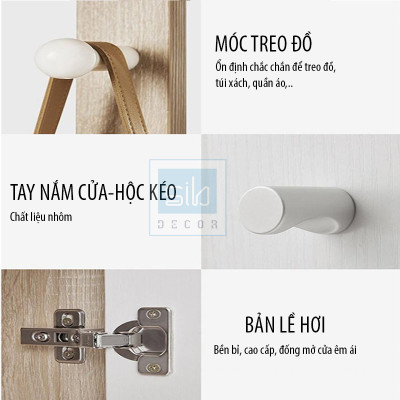 Kệ Gỗ Để Đồ Đa Năng Có Móc Treo Kèm Nệm Ngồi Hiện Đại Cho Phòng Khách Thương Hiệu SIB Decor KG36