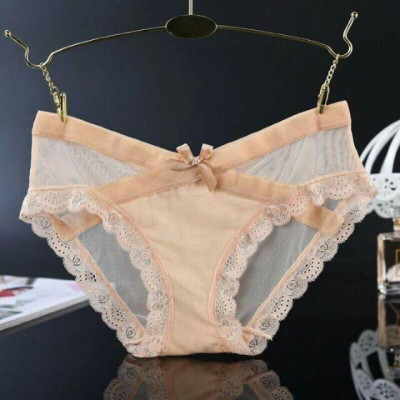 Combo 5 quần lót ren lưới , quần lót cạp chéo sexy giao màu ngẫu nhiên