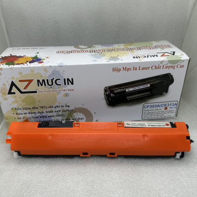 Bộ 4 màu hộp mực AZ 126A CE310/ CE311/ CE312/ CE313 dùng cho máy in Hp Cp 1025, CP 1025W, Canon LBP 7010C, 7018C - Hàng chính hãng