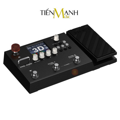 Phơ Đàn Guitar Nux MG400 Multi Effects - Bàn Đạp Fuzz Pedals MG-400 Hàng Chính Hãng