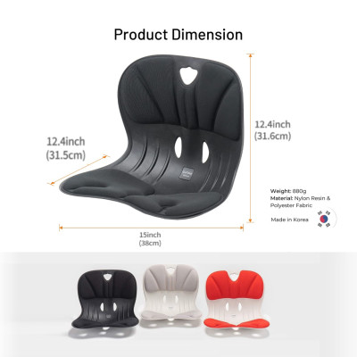 [CHÍNH HÃNG ABLUE] Combo 2 Ghế chỉnh dáng ngồi đúng, chống gù, Curble Wider - Premium Model, dùng cho Nam, Nữ (MADE IN KOREA)