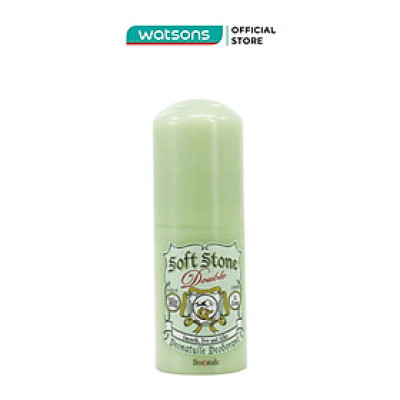 Lăn Khử Mùi Đá Khoáng Deonatulle Dạng Sáp Giúp Sáng Da Soft Stone Double Color Control 20g