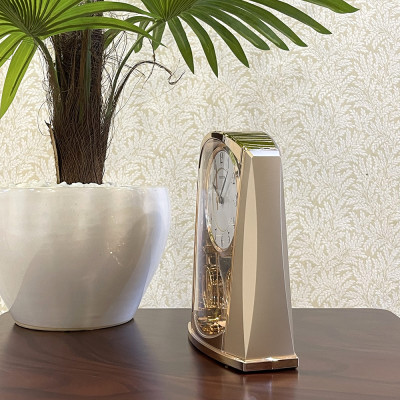 Đồng hồ để bàn Nhật Bản Rhythm 4RP772WR13- Kt 7.8 x 21.3 x 7.6cm, 750g. Vỏ nhựa, dùng PIN