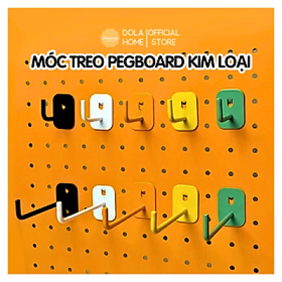 Móc treo pegboard Dola Home treo móc khoá, gấu bông, ipad, bàn phím, tai nghe, decor quầy pha chế - Phụ kiện pegboard