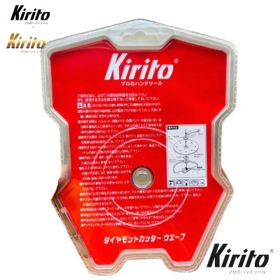 Lưỡi cắt gạch, đá ốp lát thương hiệu Kirito kích thước lưỡi cắt 105 và 114mm