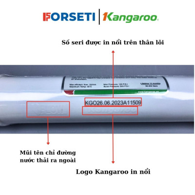 Lõi lọc nước Kangaroo số 7 Alkaline  - Hàng Chính Hãng