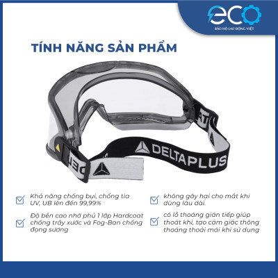 Combo Kính Bảo Hộ DeltaPlus + Mặt Nạ Koken G7 + Quần Áo Bảo Hộ DT117 | Tặng Kèm 1 Đôi Găng Tay Chống Hóa Chất