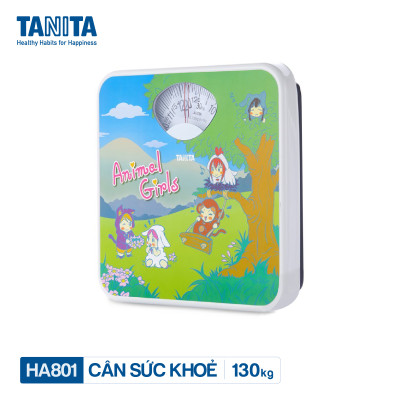 Cân sức khoẻ cơ học Tanita HA801 Nhật Bản Tanita (HÌNH CÔ GÁI), chính hãng nhật bản,cân cơ học,cân chính hãng,cân nhật bản,cân sức khoẻ y tế,cân sức khoẻ gia đình,cân sức khoẻ cao cấp,120kg,130kg,Cân sức khoẻ mini