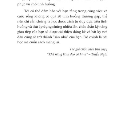 Giao Tiếp 360 Độ - Nghệ Thuật Ứng Biến Trong Mọi Tình Huống