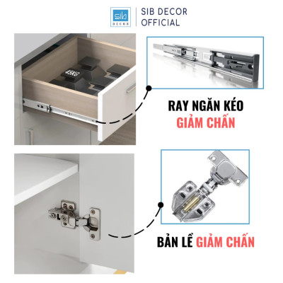 Kệ Gỗ Để Đồ Đa Năng Có Móc Treo Kèm Nệm Ngồi Hiện Đại Cho Phòng Khách Thương Hiệu SIB Decor KG36
