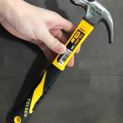 BÚA SỪNG DÊ CÁN NHỰA (8OZ, 16OZ, 20OZ) TOLSEN 25028, 25030, 25031   - HÀNG CHÍNH HÃNG