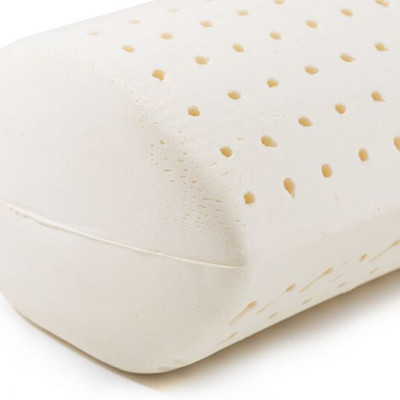 Gối Ôm Cao Su Liên Á Bolster LAGO35100 (100 x 35 x 18 cm) - Trắng