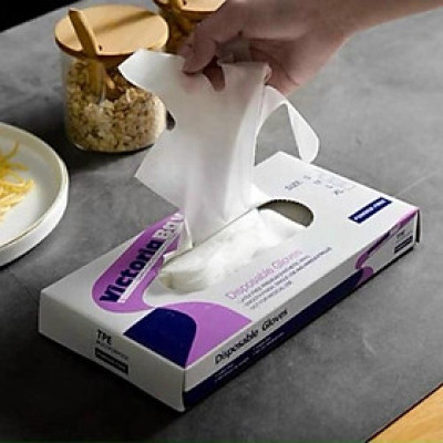 Găng Tay Cao Su Nấu Ăn, Bao Tay Làm Bếp - Victoria Bay TPE An Toàn Sạch Sẽ Đa Năng Tiện Lợi