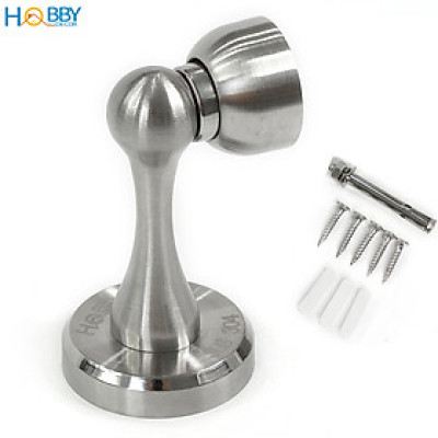 Bộ chặn cửa nam châm hít mạnh inox 304 mẫu khoan Hobby Home Decor CC8