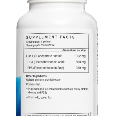 VIÊN UỐNG BỔ SUNG DHA HỖ TRỢ NÃO & MẮT LAC 600MG (60 VIÊN)