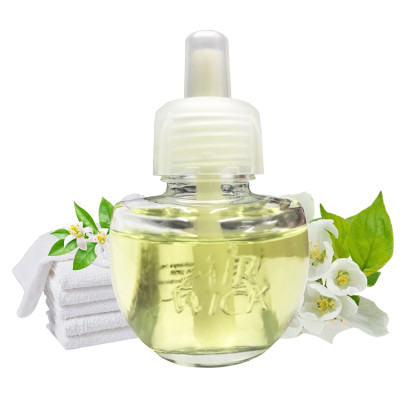 [Sử dụng điện 220V] Chai tinh dầu cắm điện Air Wick Refill AWK2342 Linen In The Air 19ml (Hương hoa táo)