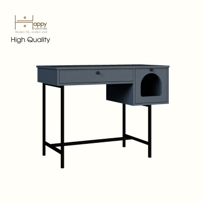 [Happy Home Furniture] SISEEL, Bàn trang điểm 2 ngăn kéo , 100cm x 50cm x 75cm ( DxRxC), BAN_093
