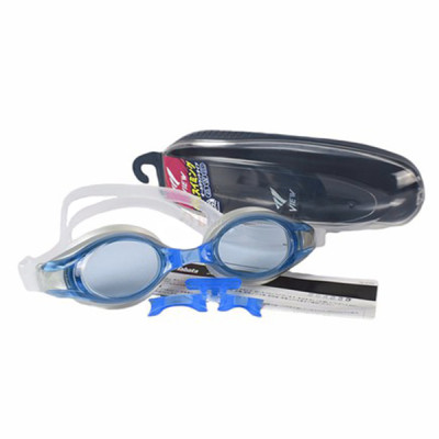 Kính bơi Nhật Bản hiệu VIEW V500S CLB Chống Tia UV Chống Sương Mù (Xanh Trắng) - Hàng chính hãng 100% sản xuất tại Nhật Bản