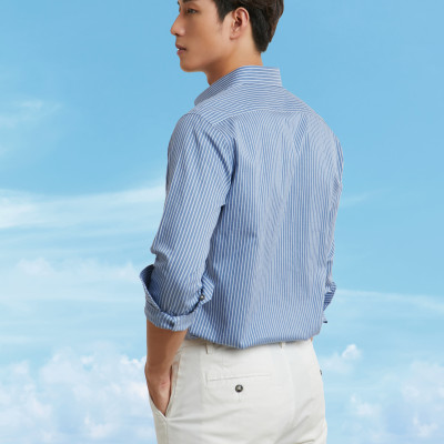 Áo Sơ Mi Sọc Nam Tay Dài N&M Thương Hiệu NINOMAXX 2101084