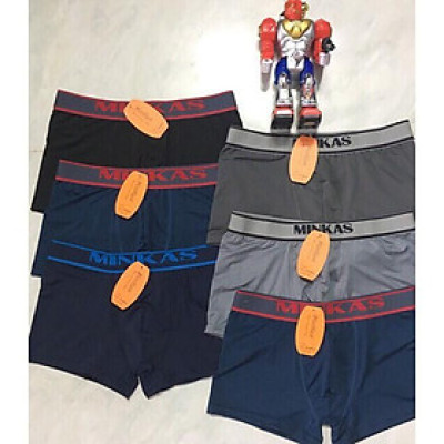 Combo  5 Quần lót nam thun lạnh dạng đùi hàng cao cấp thoáng mát Từ 40kg đến 75kg( màu ngẫu nhiên).